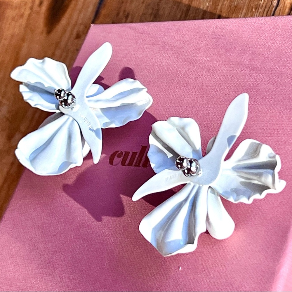 🌺🎉HP🎉🌺 NWT Cult Gaia Mila Flower Earrings - Picture 14 of 15